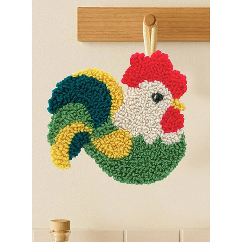 Cross Stitch Kit Rooster Motif Oven