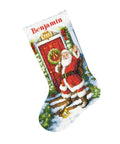Welcome Santa Stocking DIMENSIONS