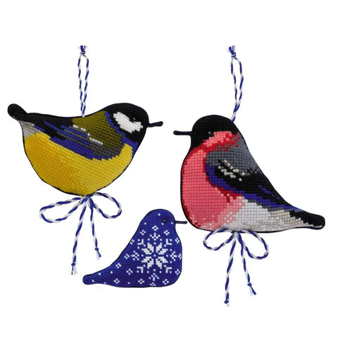 Winter Birds cross stitch kit by RIOLIS Ref. no.: 1742