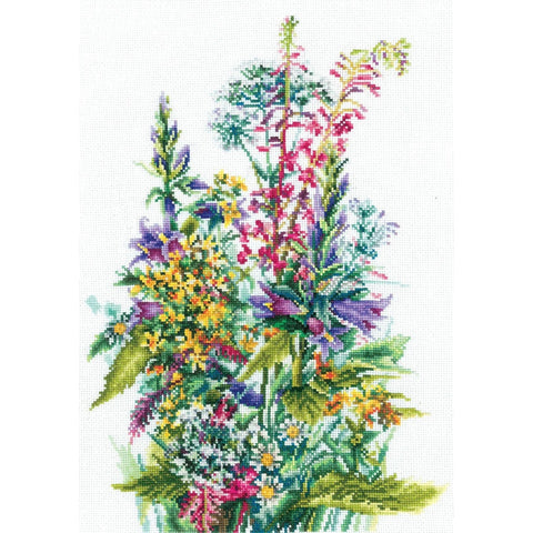 Wildflowers SANP-50 - Cross Stitch Kit by Andriana