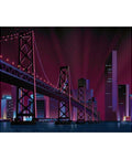 Diamond painting kit City Bridge WD2430