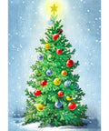 Diamond painting kit Christmas Tree WD2439