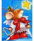Diamond painting kit Queen Mouse WD2440