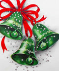 Diamond painting kit Green Bells WD2445