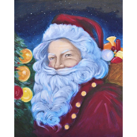 Diamond painting kit Santa Claus WD2463