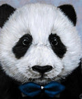 Diamond painting kit Panda with Bow Tie WD2466