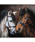 Diamond painting kit Horse Tenderness WD2469