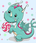 Diamond painting kit Dragon with Candy WD2471