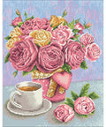 Diamond painting kit Morning Aromas WD2490