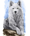 Diamond painting kit Grey Wanderer WD2510