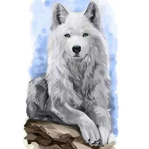 Diamond painting kit Grey Wanderer WD2510