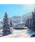 Diamond painting kit Winter day WD2610