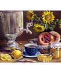 Diamond painting kit Samovar WD2614