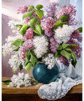 Diamond painting kit Fresh lilac WD2618