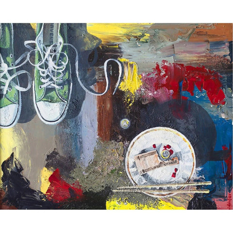 Diamond painting kit Teenager's breakfast 50X40 WD2651