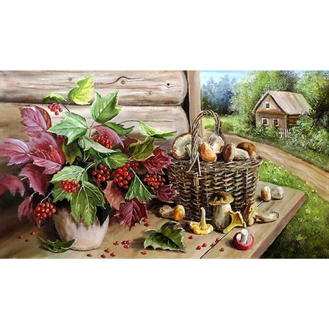 Diamond painting kit A great harvest WD2669