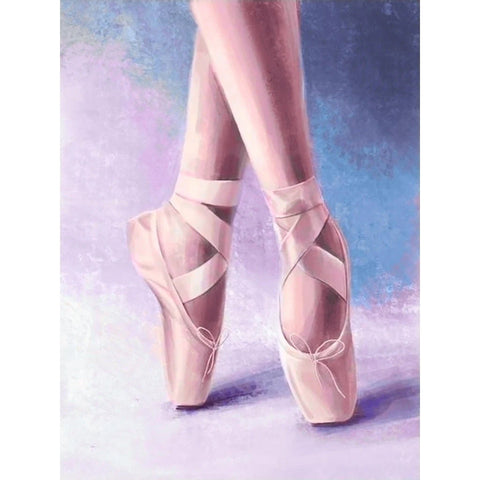 Diamond painting kit Pointe shoes WD3002