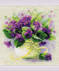 Violets in a Pot RIOLIS 2091