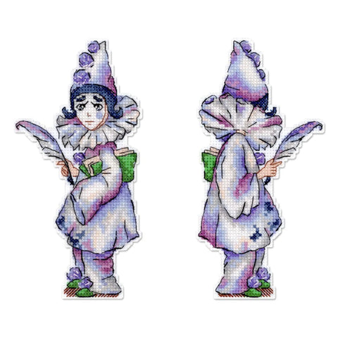 Cross Stitch Embroidery Kit Pierrot MP Studia
