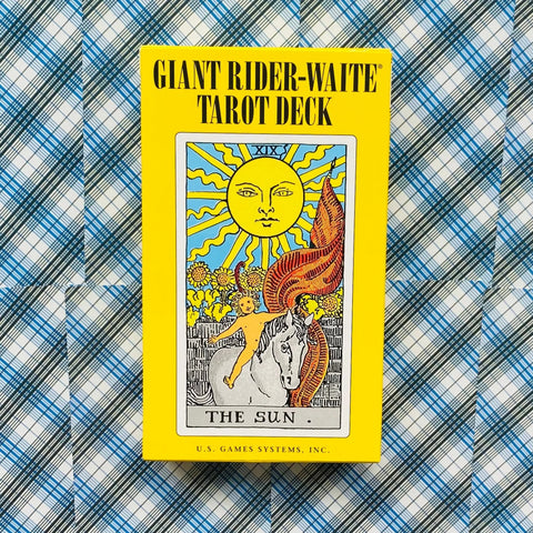 Giant Rider-Waite Tarot cards US Games Systems