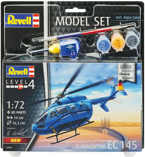 Eurocopter EC 145 Builder’s Choice - Plastic Modelling Kit By Revell