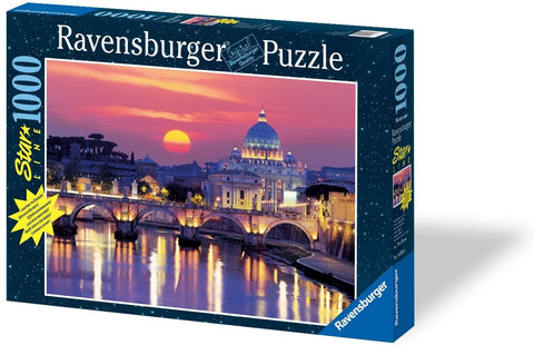 Evening in Rome 1000 Starline Glow-in-The-Dark Puzzle