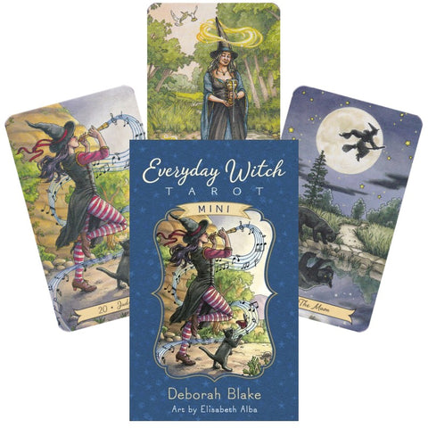 Everyday Witch mini Tarot cards Llewellyn