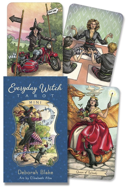 Everyday Witch mini Tarot cards Llewellyn