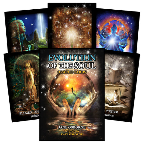 Evolution of the Soul Oracle cards Solarus Cards