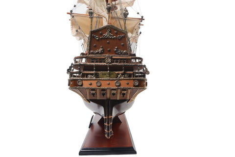 Exclusive model of San Felipe ship with expanded sails - SF80R