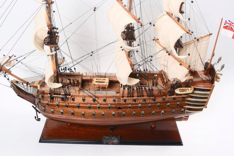 Exclusive model of the sailing ship HMS Victory VIC80R - Hobby.lt 🇬🇧