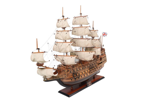 Exclusive model of the sailing ship Sovereign of the Seas with expanded sails - SOS80R