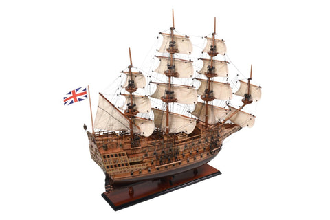 Exclusive model of the sailing ship Sovereign of the Seas with expanded sails - SOS80R