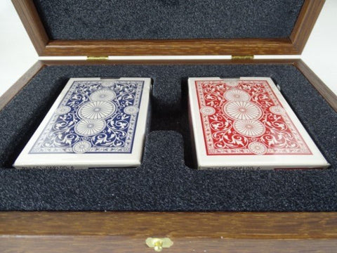 Exclusive playing cards in a wooden box CXL20 - Hobby.lt 🇬🇧