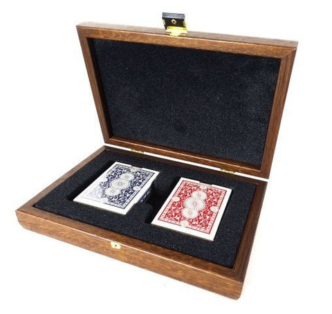 Exclusive playing cards in a wooden box CXL20 - Hobby.lt 🇬🇧