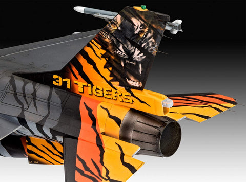 F-16 Mlu Tiger Meet 2018 - Plastic Modelling Kit By Revell