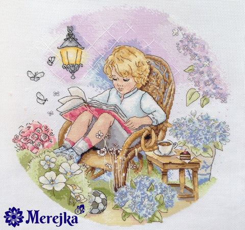 Fairy Garden SK18 cross stitch kit by Merejka