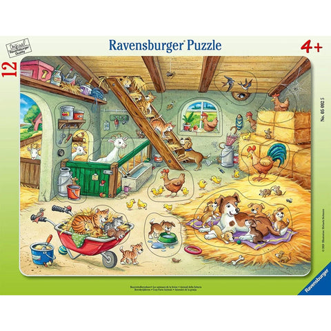 Farm animals 12 Piece Puzzle