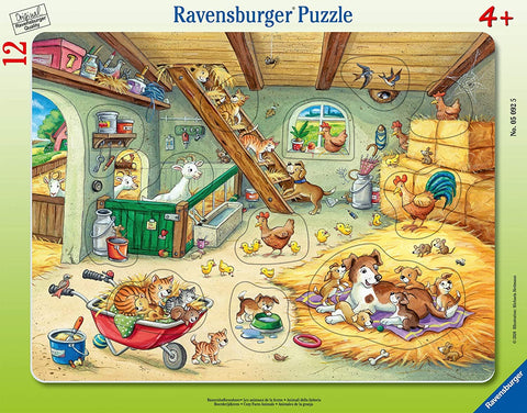 Farm animals 12 Piece Puzzle