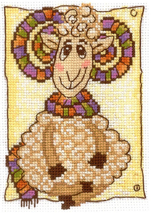 Fashionable Scarf SANM-31 - Cross Stitch Kit by Andriana