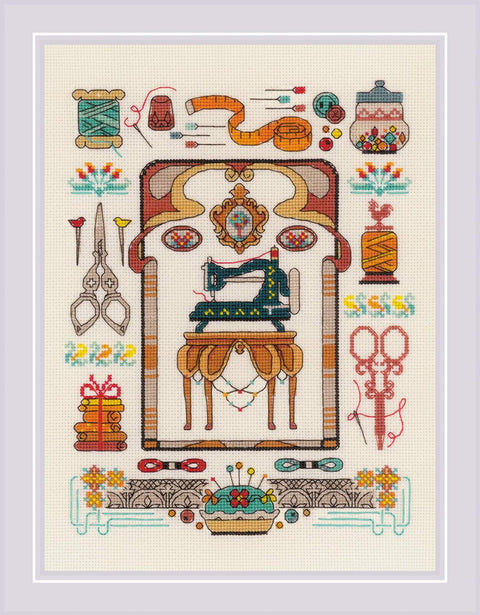 Favorite Hobby cross stitch kit by RIOLIS Ref. no.: 1951