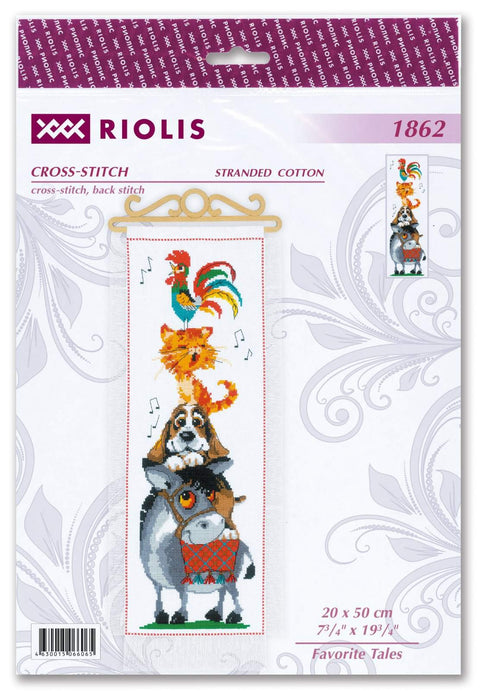 Favorite Tales cross stitch kit by RIOLIS Ref. no.: 1862