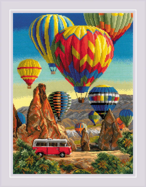 Festival in Cappadocia. Cross Stitch kit by RIOLIS Ref. no.: 2021