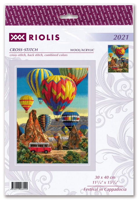 Festival in Cappadocia. Cross Stitch kit by RIOLIS Ref. no.: 2021