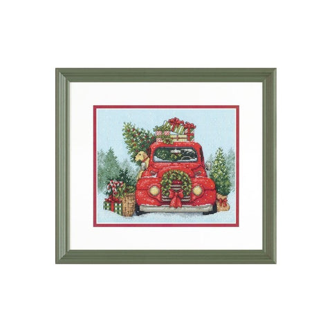 Festive Ride (25.4 20.3 cm) - Cross Stitch Kit by DIMENSIONS