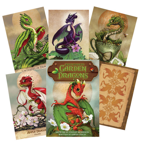 Field Guide To garden Dragons Tarot Cards Deck US Games Systems