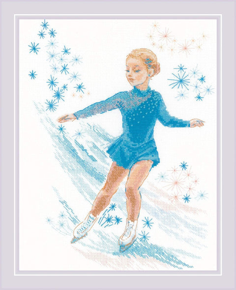 Figure Skating. Cross Stitch kit by RIOLIS Ref. no.: 2202 - Hobby.lt ??