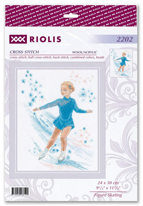Figure Skating. Cross Stitch kit by RIOLIS Ref. no.: 2202 - Hobby.lt ??