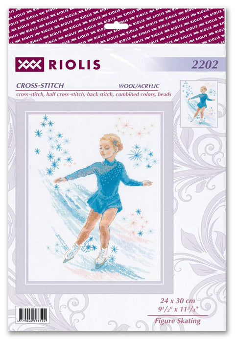 Figure Skating. Cross Stitch kit by RIOLIS Ref. no.: 2202