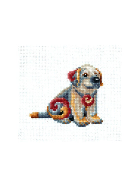 Figurines Dog SANS-42 - Cross Stitch Kit by Andriana